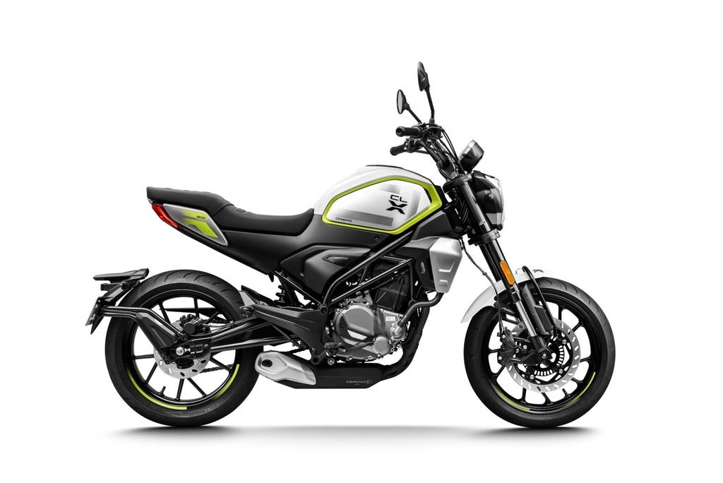 Motocykl CFMOTO 300CL-X EU5 - bílá